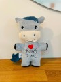 Konik, pluszowy koń z personalizacją, prezent, urodziny, maskotka z hafem, pluszak